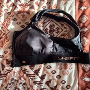 SHEFIT Black Sports Bra